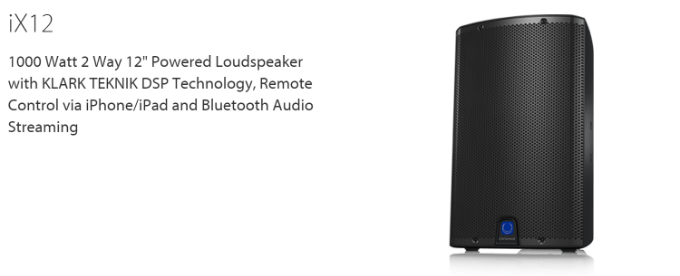 iX12   Portable Speakers   Loudspeaker Systems   Turbosound   Categories   MUSIC Group-01.png
